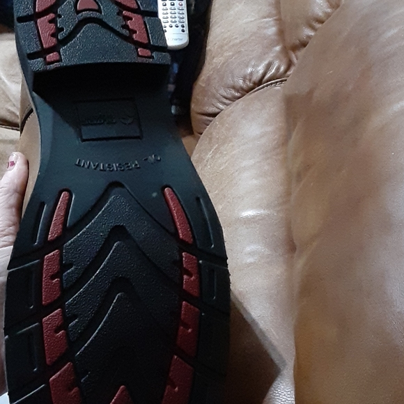 Genuine Leather Square toe Boots! SOLD - Picture 3 of 4